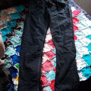 Jack and Jones Dark Blue Denim Jeans with Contrasting Stitch